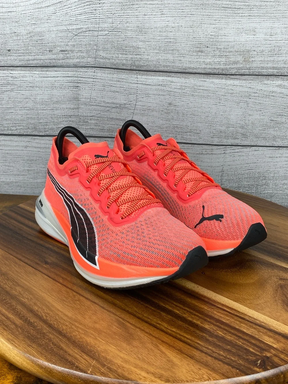 Puma Deviate Nitro Lava Blast Coral Running Shoes 194453-01 Women’s Size 8.5